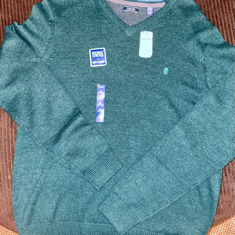 Men’s 2XL Green Izod Sweater